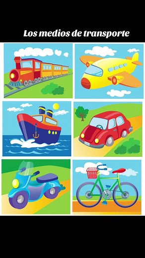 Conoce los Medios de Transporte para Niños