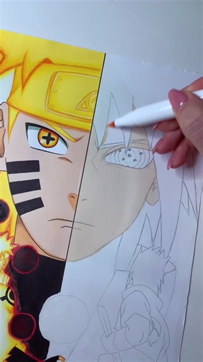 Drawing Naruto and Sasuke - Step by Step Tutorial