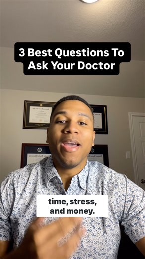 3 Best Questions to Ask Your Doctor 💬 #fyp #healthcare #doctorvisit #beprepared #learning #tips