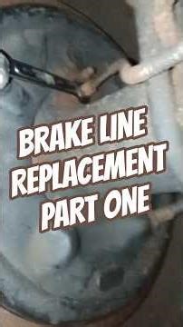 Brake line swap & double wrench method Part 1 #mechanic #brakerepair #jeep #automotive #carrepair
