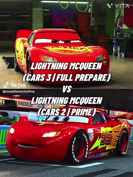 Lightning McQueen Racing Showdown: Cars 2 vs Cars 3
