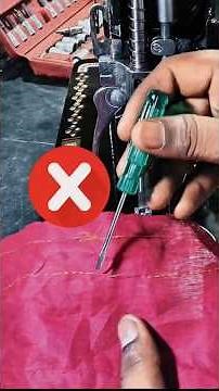 skipping thread issue,Sewing Machine Troubleshooting Skipped Stitches#sewingmachinerepairing#shorts