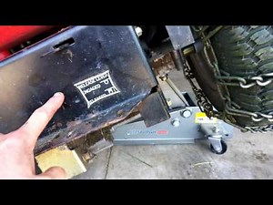 Honda Harmony 2013 hydrostatic transmission fluid change