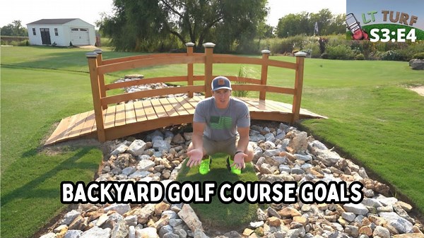 Backyard Golf Course Goals: LT Turf Jordan’s Dream Lawn Setup