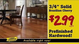 Lumber Liquidators Flooring Deals TV Spot