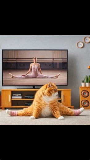 Funny Cat Workout Fail, From Yoga to Popcorn 🍿🐱
