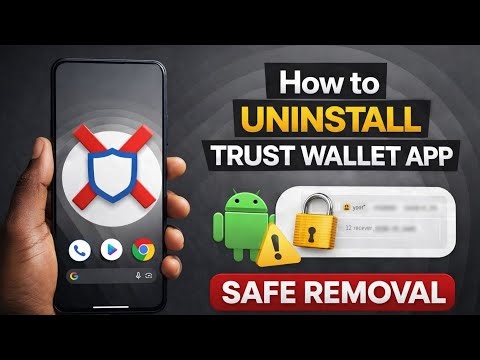 How to Uninstall Trust Wallet App Safely | Remove Trust Wallet from Android (2026)