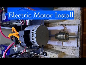 38. How I Install An Electric Motor on my Little Offshore Sailboat!