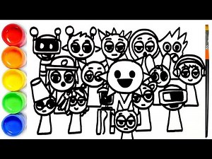 How To Draw Incredibox Sprunki | Incredibox Sprunki Drawing | Incredibox Sprunki
