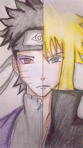 #naruto and #sasuke ✨ color swap ✨ please like my short 🫡🤗