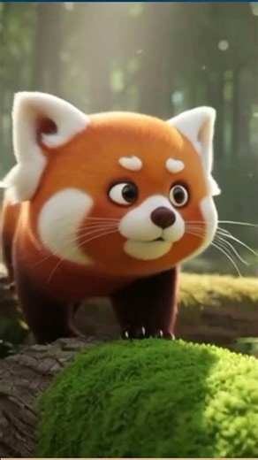 Cute Red Panda Dance 🐼💃 | Fun Animal Song for Kids #shorts
