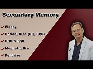 Secondary Memory in Computer | Full Explanation (Easy & Simple)