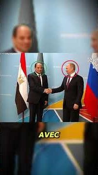 Le langage corporel de Poutine face à Al-Sissi