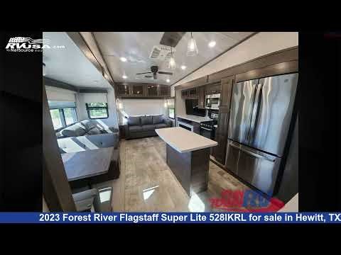 Unbelievable 2023 Forest River Flagstaff Super Lite Fifth Wheel RV For Sale in Hewitt, TX