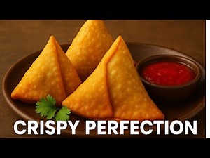 🥟 How to Make Perfect Crispy Samosas at Home | Easy Indian Snack Recipe