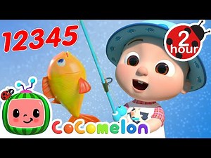 12345 Once I Caught A Fish Alive! + More CoComelon Nursery Rhymes & Kids Songs | Learning ABCs 123s
