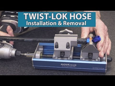 Install and Remove Russell Twist-Lok Hose the Easy Way