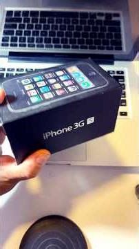 iPhone 3GS - Unboxing