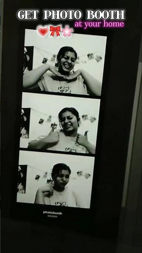 You can get photobooth photos at your home by using link https://www.photobooth-io.cc💕🎀🌸💗#photograph
