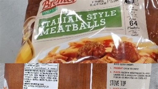 Frozen meatballs sold at Aldi recalled after 'metal fragments' found