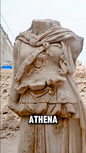 Giant Marble Statue of Athena Discovered in Ancient City in Türkiye