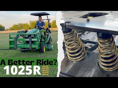 Bolt On Hooks Seat Springs Upgrade - John Deere 1025R - - Detailed Install Guide!