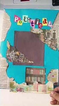 political science✨ project file decoration for students #project file 📑# decoration # idea💡# school