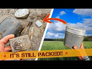 Opening a SEALED WW2 Time Capsule after 80 years!
