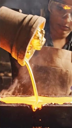 The "Luxury" Hook: Turning Pure 24K Gold into Liquid Fire! ✨