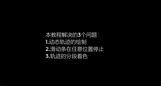 geogebra动态轨迹及分段着色