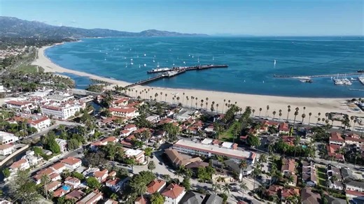 Santa Barbara's Coastline: A Stunning Drone Journey