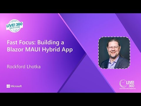 Fast Focus: Building a Blazor MAUI Hybrid App
