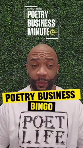 Poets, assemble—it’s Poetry Bingo time‼️ We’re officially kicking off Poetry Bingo, and everyone’s invited. Watch the full video for step-by-step instructions. Share this post, tag other poets, and let’s see who completes their card first Invite your poet friends and let’s make poetry FUN again. #poetrybusinessnetwork #poetry #poetryinstitute