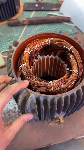 5 HP monoblock pump winding 3 phase motor | Shankar Electrical Tips