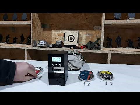 Diana LP8 Magnum Tactical Chrony Test Video