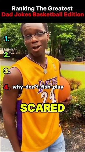 Ranking The Greatest Dad Jokes Basketball Edition