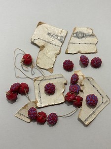 Antique 1920s Czech Glass Buttons – Style No. 2329 – Red With Periwinkle Blue Swirl, Art Deco Drama – Set of 16 – Made in Czecho-slovakia - Etsy