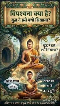 विपश्यना क्या है? बुद्ध ने इसे क्यों सिखाया? Delhi में Center कहां है?