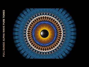 Full Range Alpha Wave Pure Tones (Extremely Powerful Meditation!)