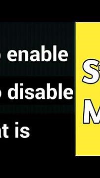 How to enable strict mode,how to disable strict mode,What is strictmode #Strictmode #developeroption