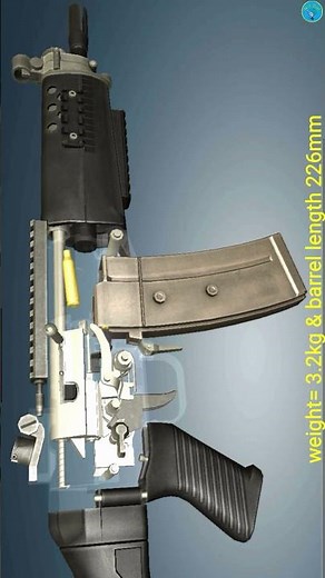 SIG SG 552 COMMANDO rifle gun.