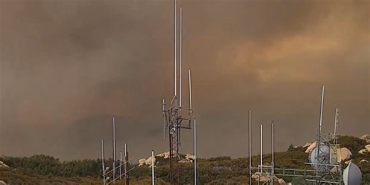 California’s Line Fire threatens 35,000 buildings as residents flee expanding flames