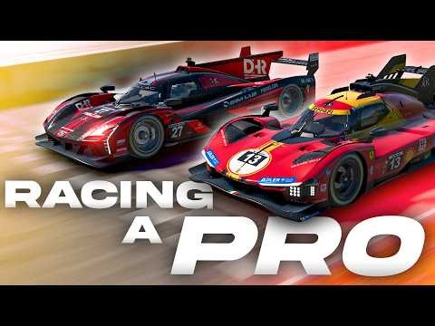 When a Real Racing Driver Joins Your Race...