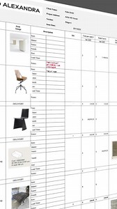 Programa | Software for Interior Designers & Architects on Instagram: "Go from chaos to control with Programa. Yes Programa really does make it that much quicker and easier to create your schedules."