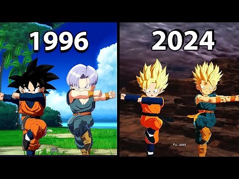 Evolution Of Gotenks Fusion Dance (1996-2024)