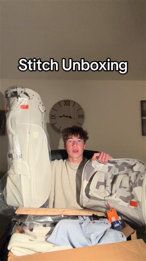 Unboxing My Custom Stitch Golf Gear