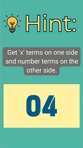 Linear Equations IGCSE Quiz