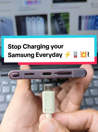 Samsung Battery Saver: Stop Daily Charging