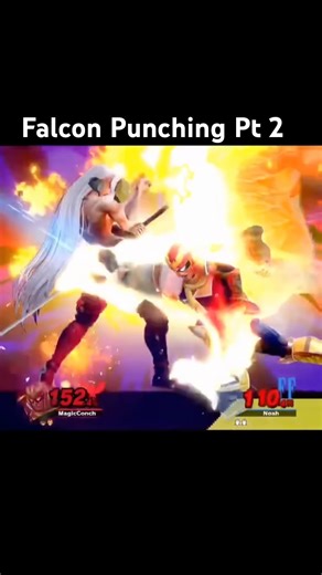 Falcon Punching Pt. 2 #smashultimate #gaming #nintendoswitch