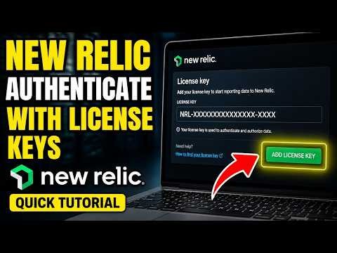 How to authenticate to New Relic using license keys on VPS - Quick Tutorial